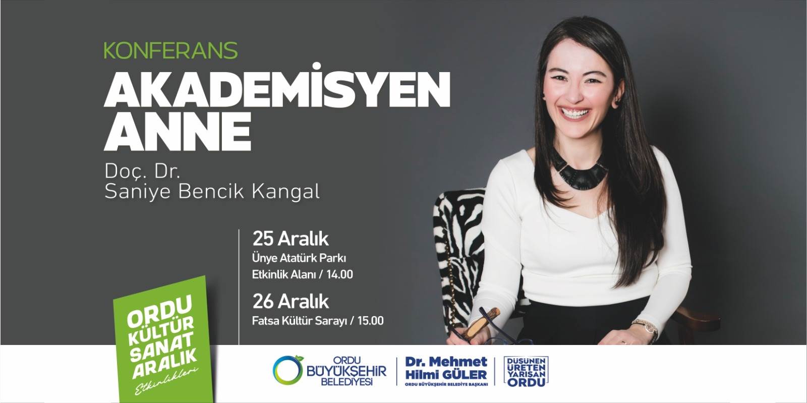 BÜYÜKŞEHİRDEN “AKADEMİSYEN ANNE” KONFERANSI 